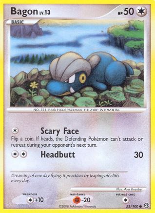 Bagon 053/100  - Reverse Holofoil Stormfront