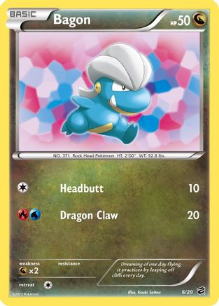 Bagon 006/20  - Holofoil Dragon Vault