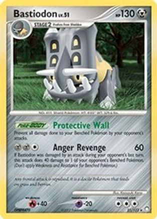 Bastiodon (DP Mysterious Treasures) 021/123  - Holofoil Deck Exclusives