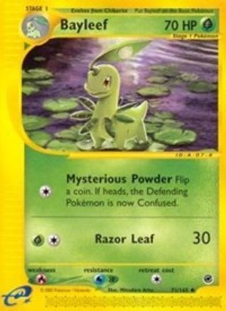 Bayleef 071/165 - Reverse Holofoil Expedition