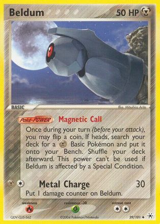 Beldum 029/101 - Reverse Holofoil Hidden Legends