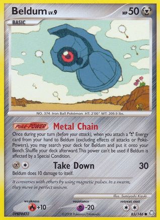 Beldum 083/146  - Reverse Holofoil Legends Awakened