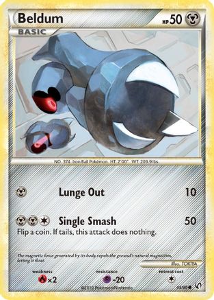 Beldum 043/90 - Reverse Holofoil Undaunted