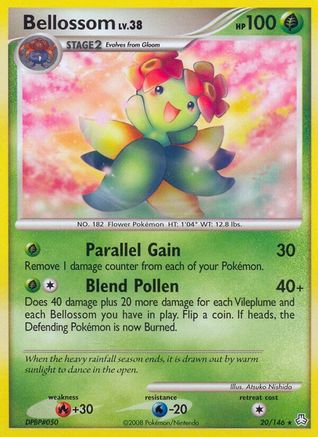 Bellossom 020/146  - Reverse Holofoil Legends Awakened