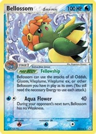 Bellossom (Delta Species) 019/110 - Reverse Holofoil Holon Phantoms