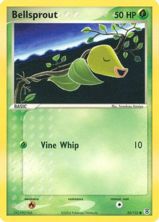 Bellsprout 053/112 - Reverse Holofoil FireRed & LeafGreen