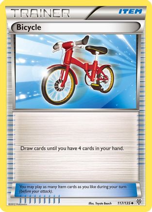 Bicycle 117/135  - Reverse Holofoil Plasma Storm