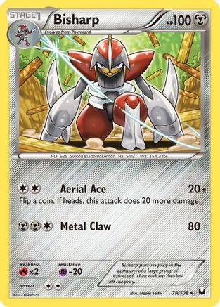 Bisharp 079/108 - Reverse Holofoil Dark Explorers