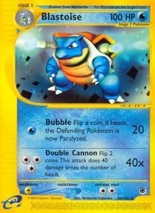 Blastoise 036/165 - Reverse Holofoil Expedition