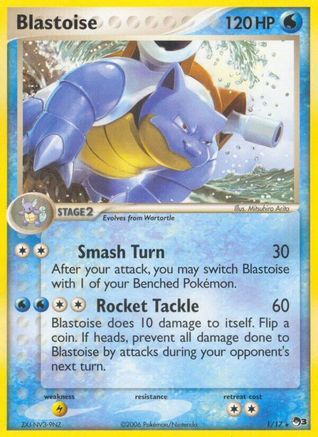 Blastoise 001  POP Series 3