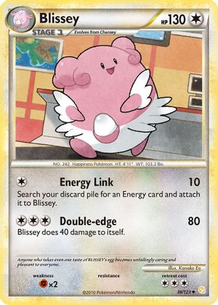 Blissey 036/123  HeartGold SoulSilver