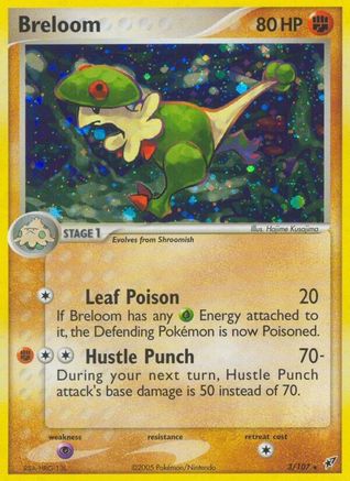 Breloom 003/107 - Holofoil Deoxys