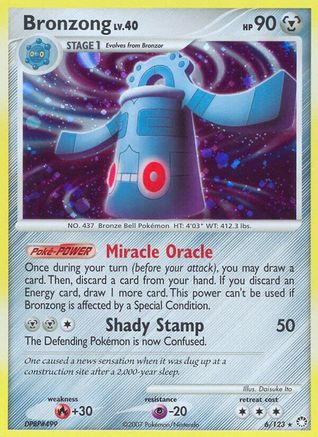 Bronzong 006/123  - Reverse Holofoil Mysterious Treasures