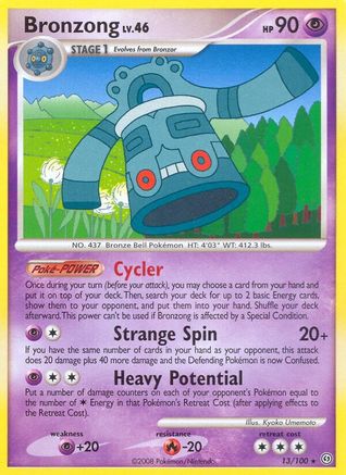 Bronzong 013/100  Stormfront