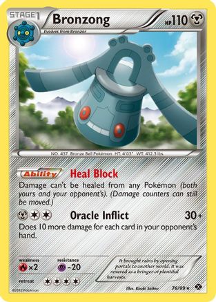 Bronzong 076/99  - Reverse Holofoil Next Destinies
