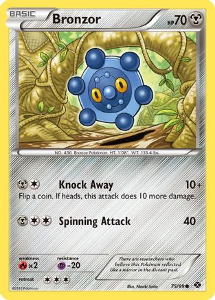 Bronzor 075/99  - Reverse Holofoil Next Destinies