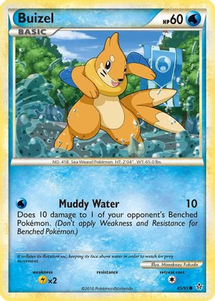 Buizel 045/95  - Reverse Holofoil Unleashed