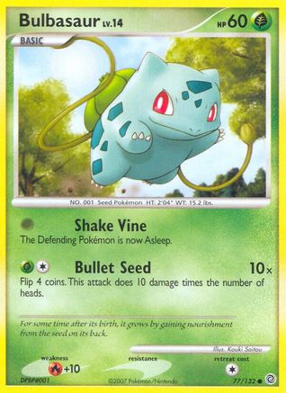 Bulbasaur 077/132  Secret Wonders