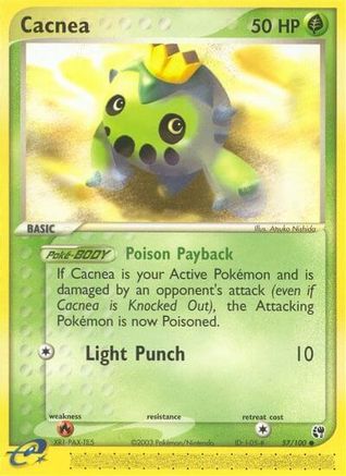 Cacnea 057/100 - Reverse Holofoil Sandstorm