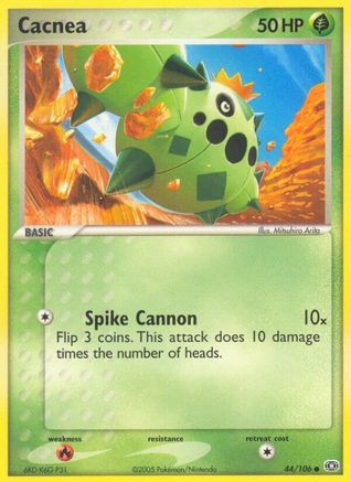 Cacnea 044/106 - Reverse Holofoil Emerald