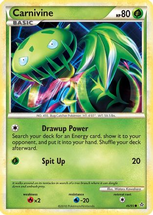 Carnivine 046/95  - Reverse Holofoil Unleashed