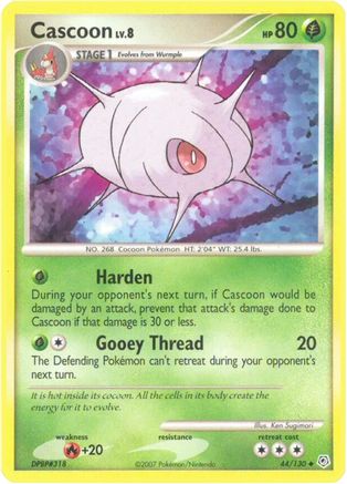 Cascoon 044/130  - Reverse Holofoil Diamond and Pearl