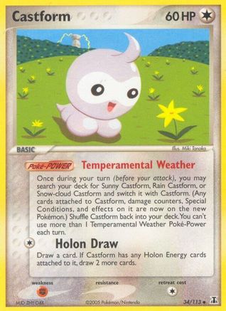 Castform 034 - Delta Species