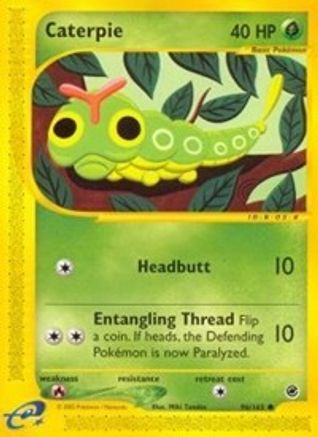 Caterpie 096/165 - Reverse Holofoil Expedition