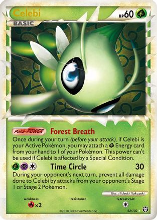 Celebi (Prime) 092/102  - Holofoil Triumphant