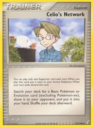 Celio's Network 073/100 - Reverse Holofoil Crystal Guardians