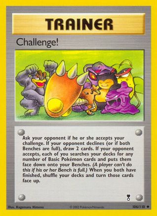 Challenge! 106/110 - Reverse Holofoil Legendary Collection