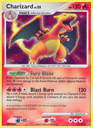 Charizard 003/132  - Holofoil Secret Wonders