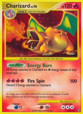 Charizard 103/100  - Holofoil Stormfront