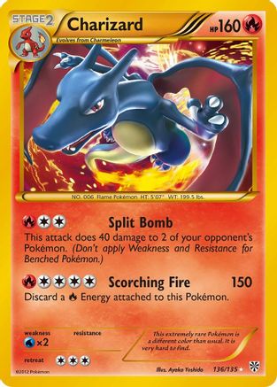 Charizard 136/135  - Holofoil Plasma Storm
