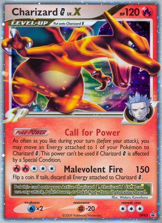 Charizard G LV.X DP45  - Holofoil Diamond and Pearl Promos