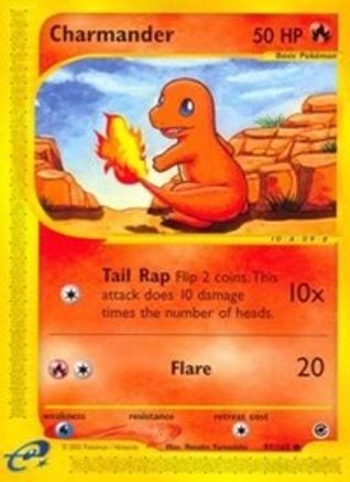 Charmander 097/165 - Reverse Holofoil Expedition