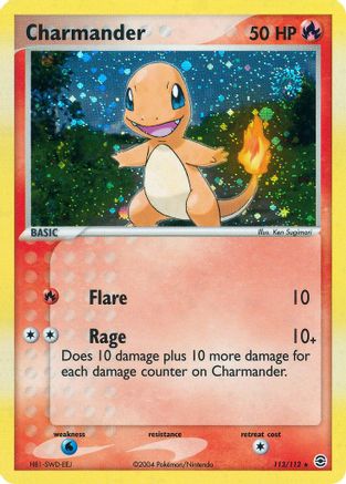 Charmander 113/112 - Holofoil FireRed & LeafGreen