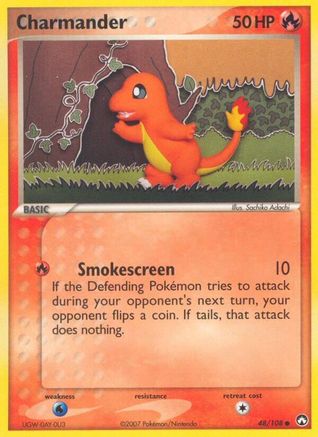 Charmander 048/108 - Reverse Holofoil Power Keepers