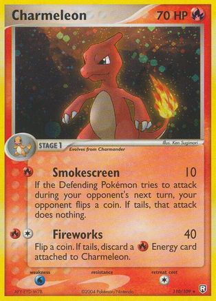 Charmeleon 110/109 - Holofoil Team Rocket Returns