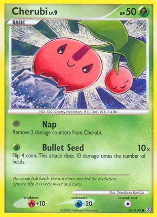 Cherubi 056/100  - Reverse Holofoil Stormfront