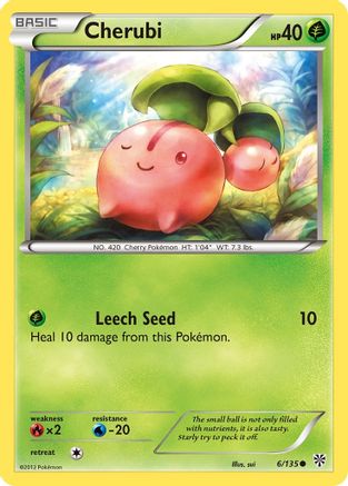 Cherubi 006/135  - Reverse Holofoil Plasma Storm