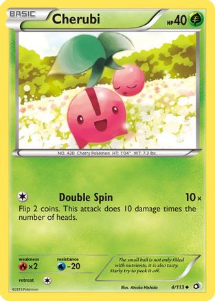 Cherubi 004/113  - Reverse Holofoil Legendary Treasures