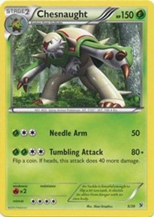 Chesnaught 005  Kalos Starter Set