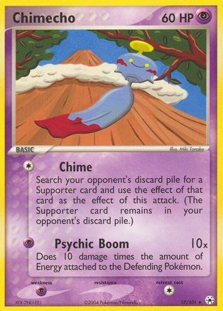 Chimecho 017/101 - Reverse Holofoil Hidden Legends