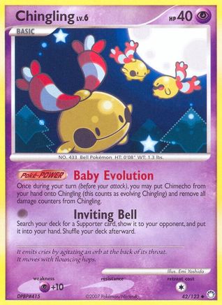 Chingling 042/123  - Reverse Holofoil Mysterious Treasures