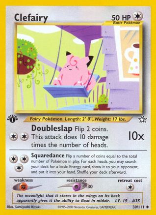 Clefairy 030/111 - 1st Edition Neo Genesis
