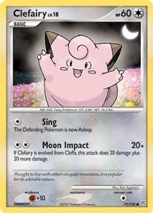 Clefairy 077/130  - Reverse Holofoil Diamond and Pearl