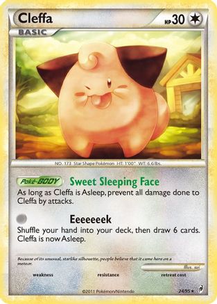 Cleffa 024/95  - Reverse Holofoil Call of Legends