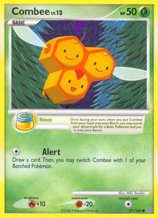 Combee 057/100  - Reverse Holofoil Stormfront