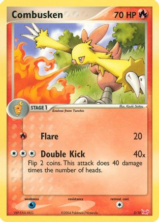 Combusken 002  EX Trainer Kit 1 Latias & Latios